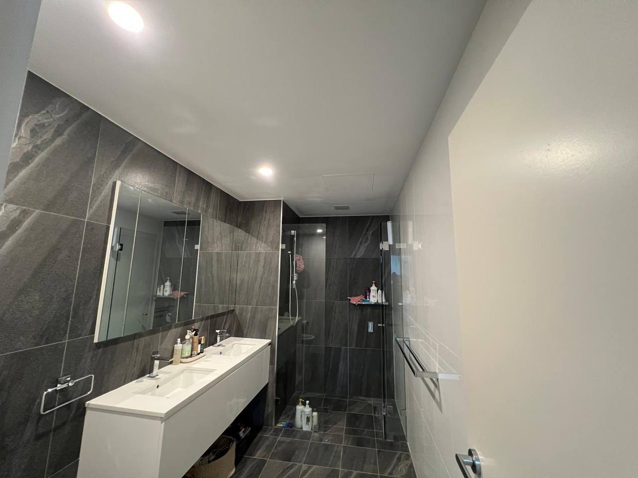 Painting work in Botany — before