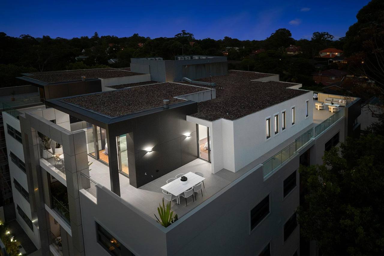 Painting work in Turramurra — before